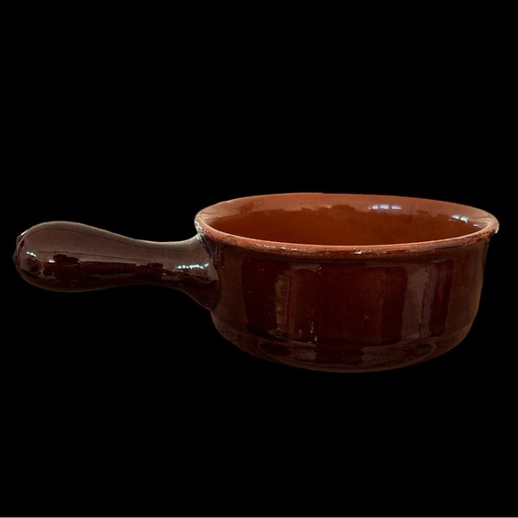 Vulcania Made in Italy Glazed Clay Pot - Set of 2 - Picture 2 of 5